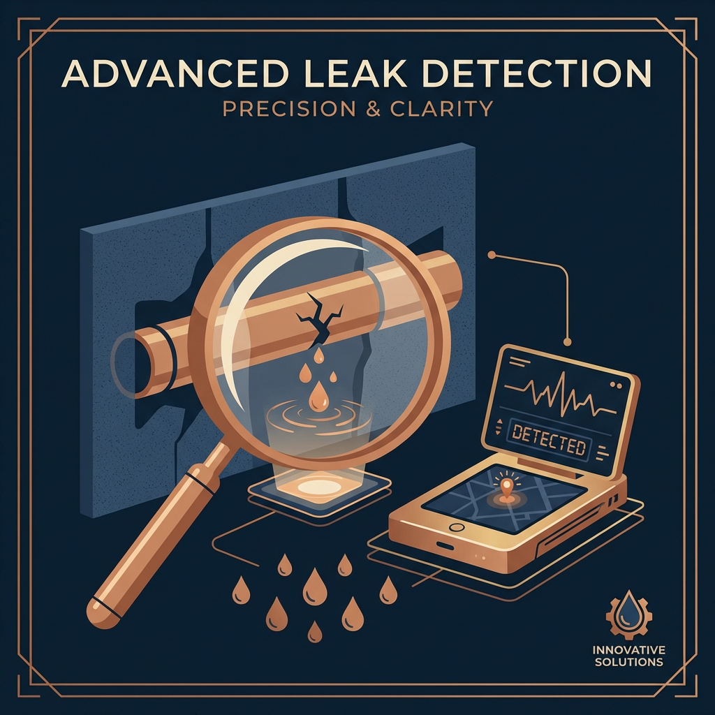 Leak detection service icon